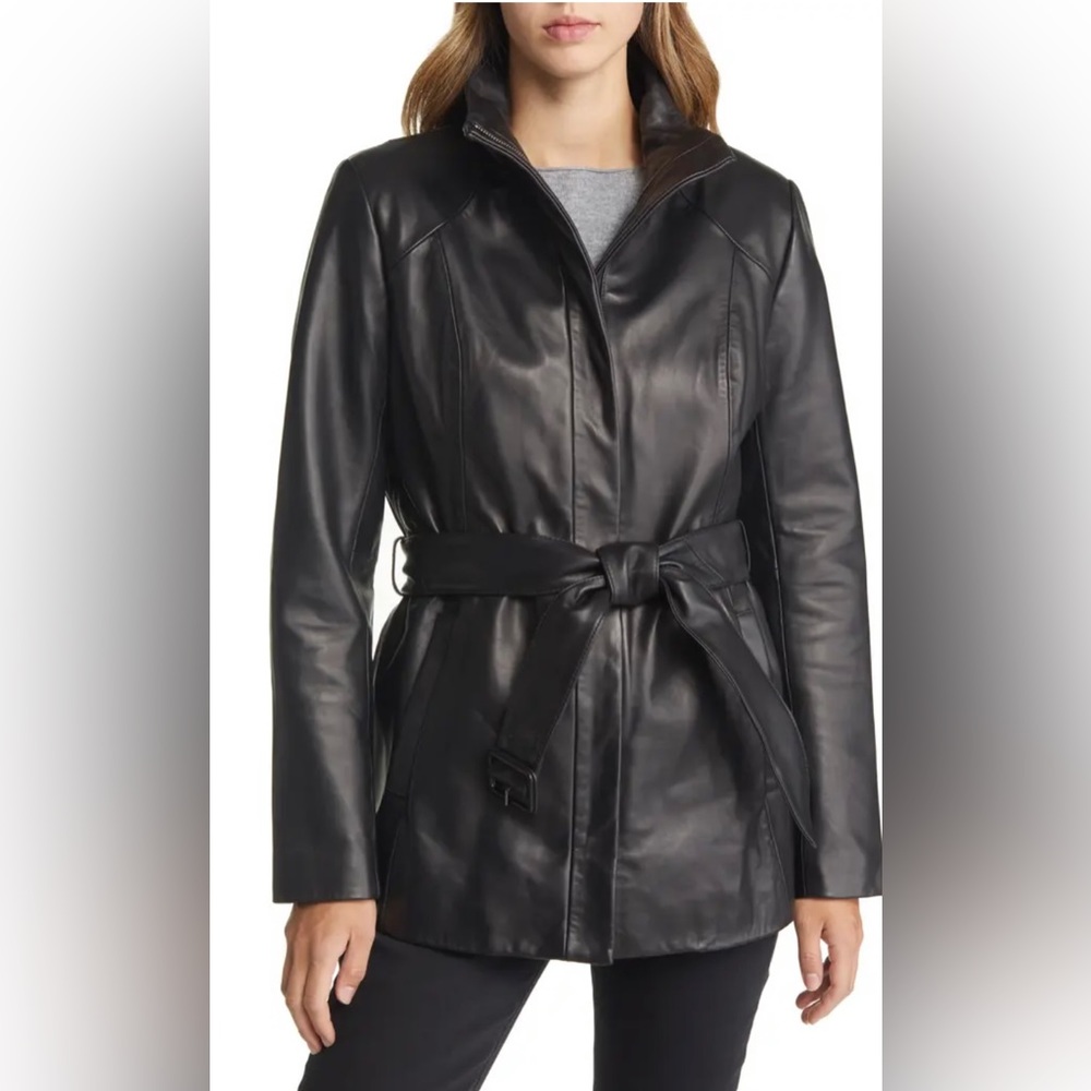 Cole Haan Leather Jacket